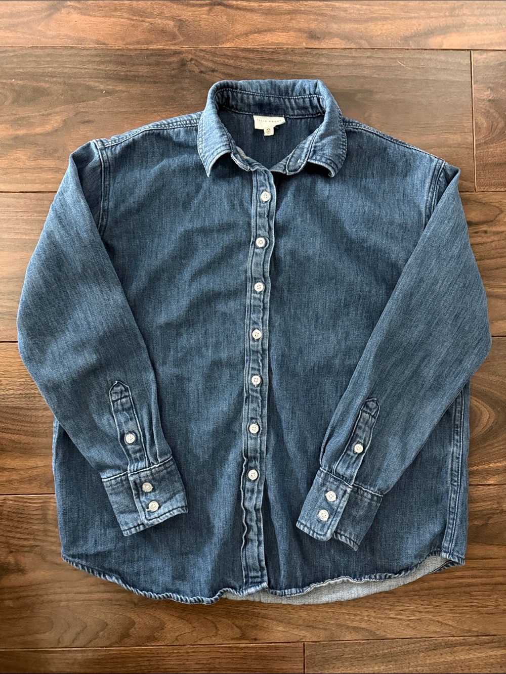 Julia Amory Carolyn Denim Button-Down shirt